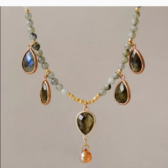 Labradorite Necklace NWT - Picture 3 of 3